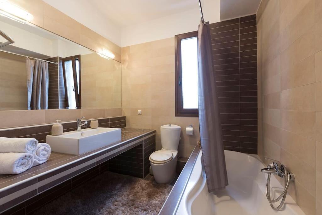 Villa Plagiari Sea View Plagiarion Luaran gambar